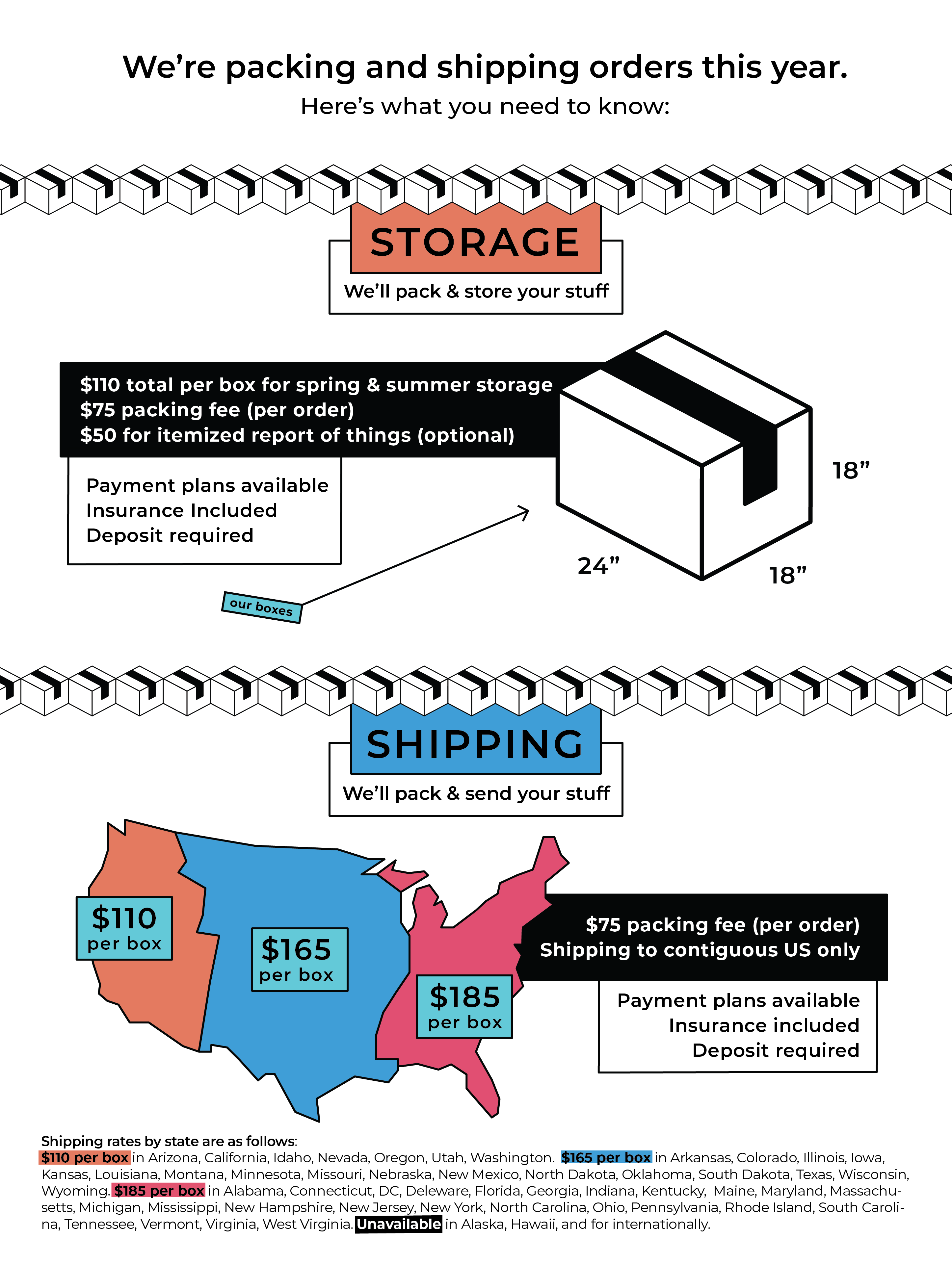 Shipping Graphic